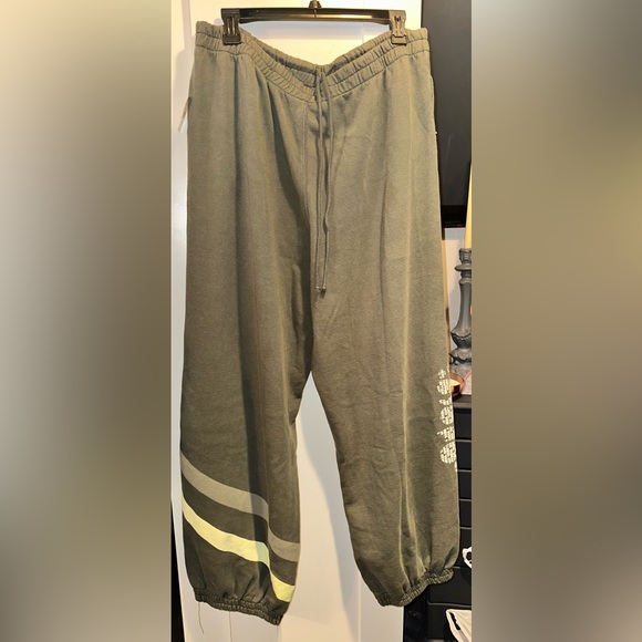 NWT Free People Movement All Star Logo Joggers In Ash - Picture 4 of 11